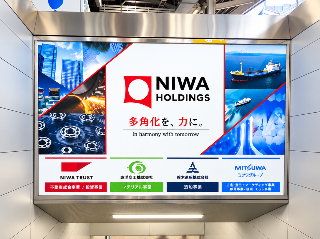 新幹線 新大阪駅 20番線ホームの看板広告